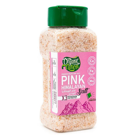 [6222023700901] Organic Nation Premium Grade Pink Himalayan Fine Salt-200G