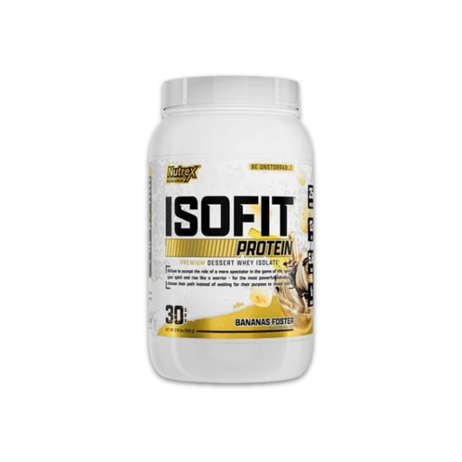 [859400007344] Nutrex Research Isofit-30Serv.-993g-Banana Foster