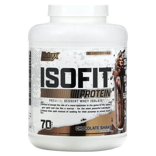 [859400007580] Nutrex Research Isofit-70Serv.-2317g-Chocolate Shake
