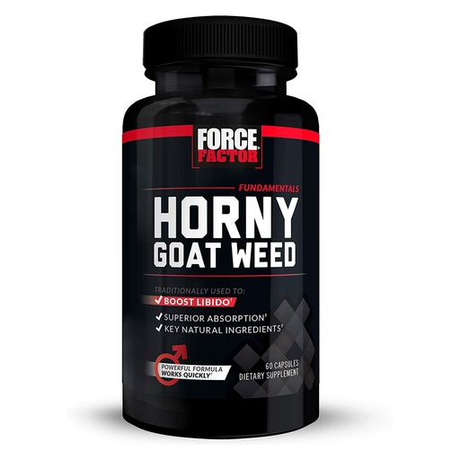 [818594014897] Force Factor Horny Goat Weed-30Serv.-60Caps.