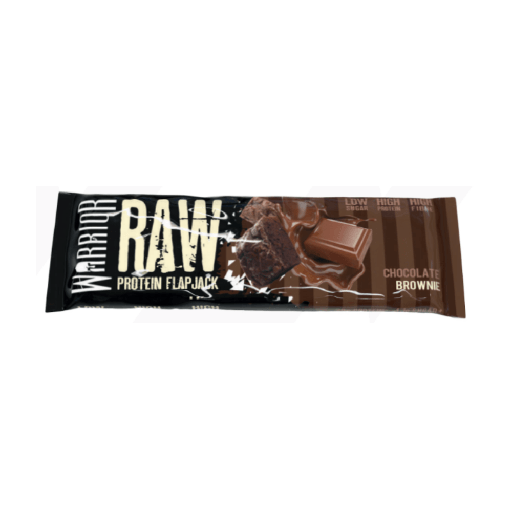 [5060424707041] Warrior Raw Protein Flap Jack Bar-75G-Chocolate Brownie