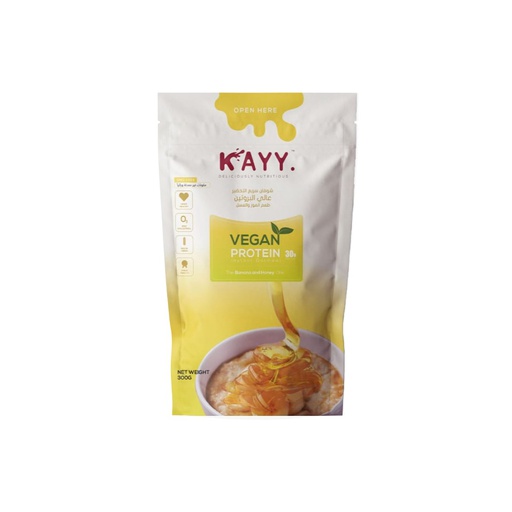 [6225000399051] Kayy High Protein Instant Oatmeal-Vegan-300G-Banana and honey
