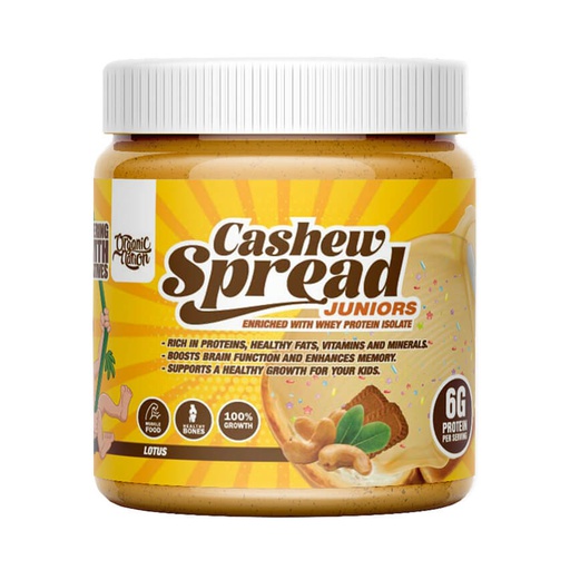 [6222023701502] Organic Nation Cashew Spread Juniors With Rainbow Sprinkles-275G.-Louts