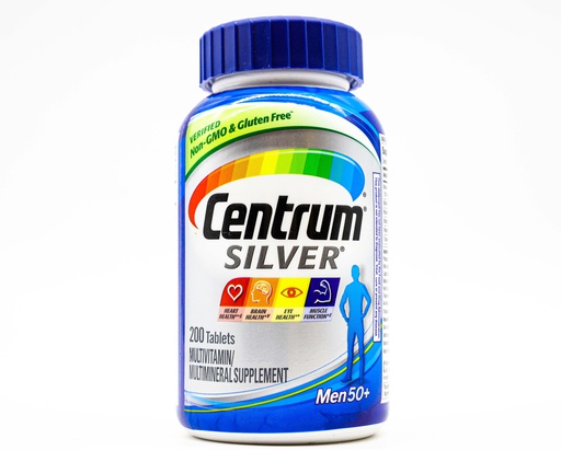 [300054758705] Centrum Silver Multivitamin For Men 50+ -200Serv.-200Tabs.