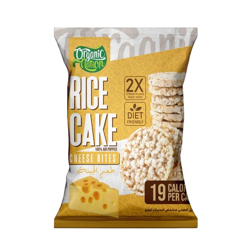 [6222023700642] Organic Nation Rice Cake-5Pices.-20Gm.-Cheese Bites