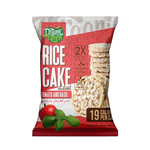 [6222023700673] Organic Nation Rice Cake-5Pices.-20Gm.-Tomato And Basil