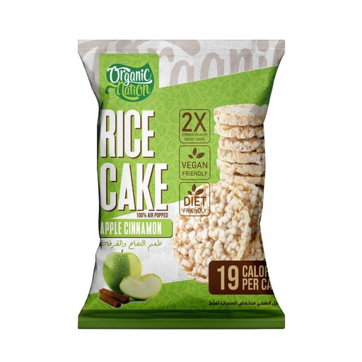 [6222023700659] Organic Nation Rice Cake-5Pices.-20Gm.-Apple Cinnamon