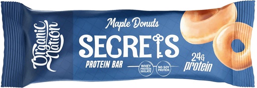 [6222023701205] Organic Nation Secrets Protein Bar-1Serv.-70G-Maple Donuts