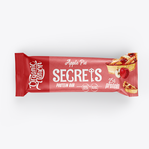 [6222023701229] Organic Nation Secrets Protein Bar-1Serv.-70G-Apple Pie