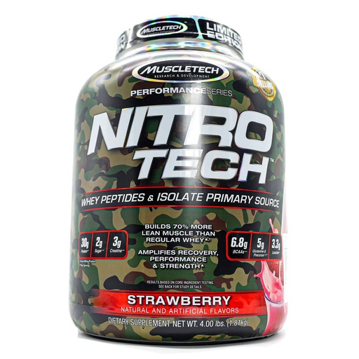[631656258981] Muscletech NitroTech-40serv.-1.80Kg.-Strawberry