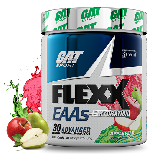 [816170022502] Gat Sport Flexx EAAs+Hydration-30Serv.-345G-Apple Pear