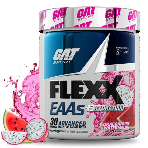 [816170022496] Gat Sport Flexx EAAs+Hydration-30Serv.-345G-Dragon Fruit Watermelon