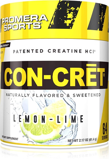 [682676704644] Promera Sports Patented Creatine HCL Con-Cret-64Serv.-61G-Lemon Lime