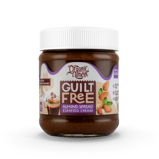 [6222023701779] Organic Nation Guilt Free Almond Spread-200G-Espresso Cream