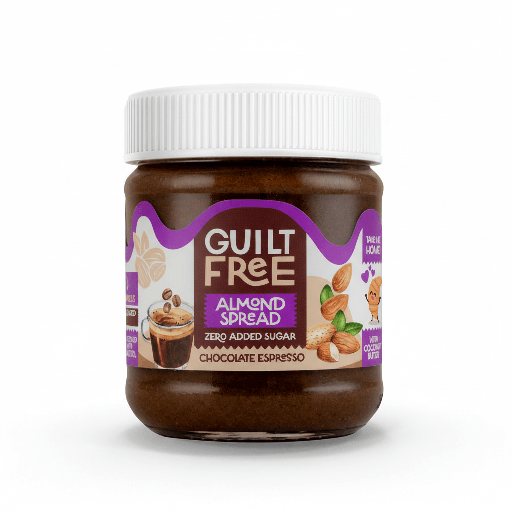 [6222023701779] Organic Nation Guilt Free Almond Spread-200G-Espresso Cream