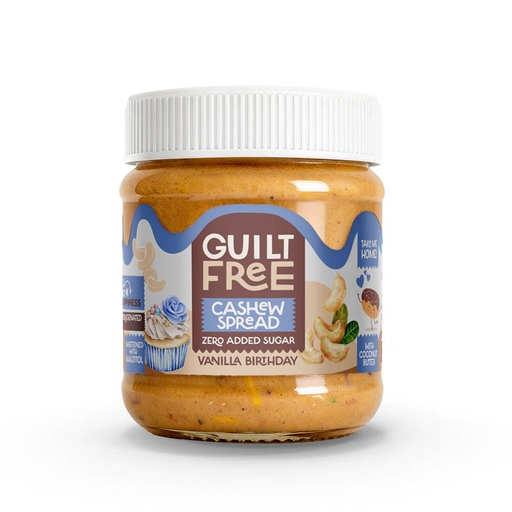 [6222023701755] Organic Nation Guilt Free Cashew Spread-200G-Vanilla Birthday Cake
