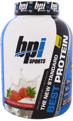 [811213027582] BPI Sports Best Protein-72Serv.-2376g-Strawberries&amp;cream