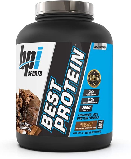 [811213026899] BPI Sports Best Protein-69Serv.-2329g- Chocolate Brownie