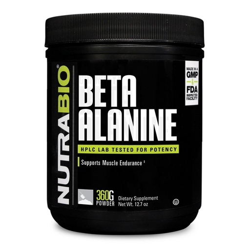 [649908234843] Nutra Bio Beta-Alanine-180Serv.-360G