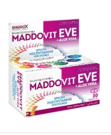 [7640171760322] Maddox Pharma Swiss Maddovit Eve+AloeVera-30Serv.-30Tablet