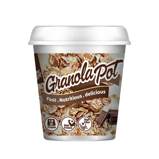 [6222023701847] Organic Nation Granola Pot-80G.-Chocolate