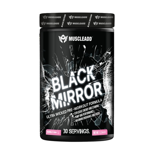 [6223007821032] Muscle Add Black Mirror-254G.-30Serv.-Bubble Gum