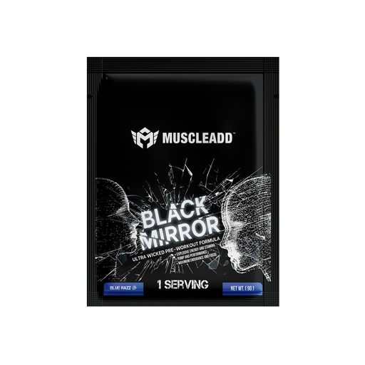 [6223007821261] Muscle Add Black Mirror-9G.-1Serv.-Blue Razz