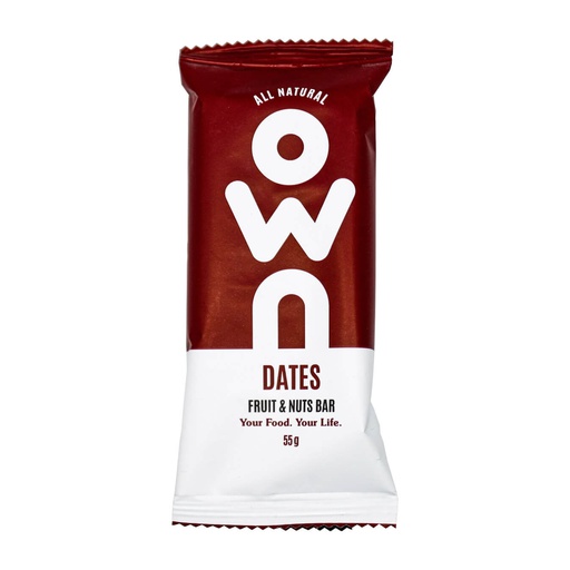 [745760017003] All Natural OWN-1Serv.-55G.-Dates Fruit &amp; Nuts