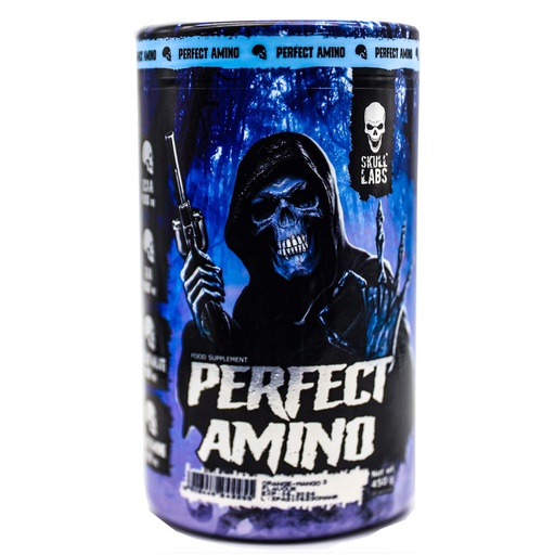 [5902448242231] Skull Labs Perfect Amino-30Serv.-450G.-Mango-Lemon