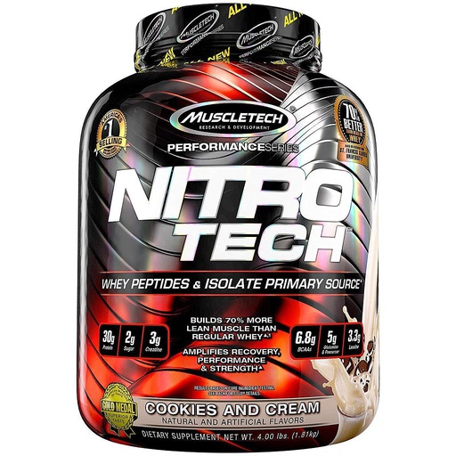 [631656703313] Muscletech NitroTech-41Serv.-1.80KG-Cookies&amp;Cream