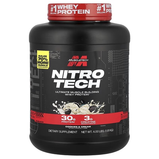 [631656703313] Muscletech NitroTech-41Serv.-1.81KG-Cookies&amp;Cream