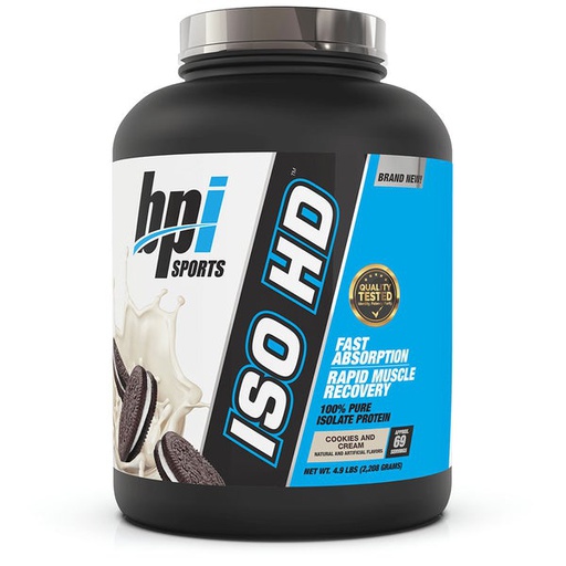 [810516031227] Bpi Sports ISO HD-69Serv.-2,208G.-Cookies and Cream