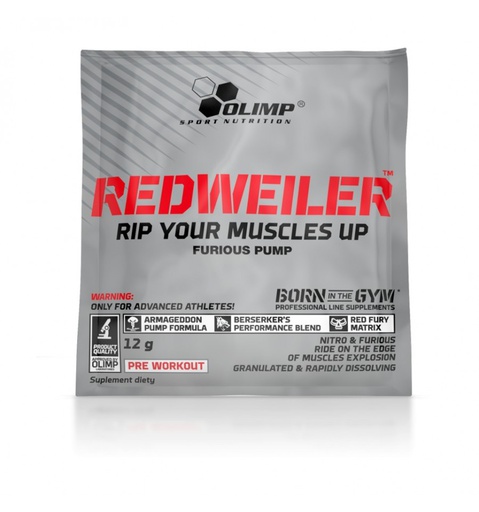 [osnrwrc] Olimp Sport Nutrition Red Weiler-1Serv.-12G-Raging Cola