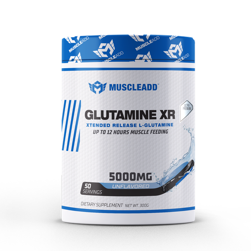 [6223007821018] Muscle Add Glutamine XR-50Serv.-300G.-Unflavored