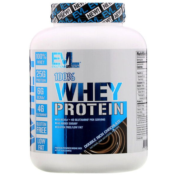 Evlution Nutrmon Whey Protein56Serv.2.268KG.Double Rich Chocolate