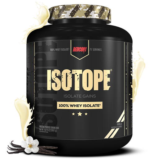 [850004759622] Redcon1 Isotope 100% Whey Isolate-71Serv.-2.210G.-Vanilla