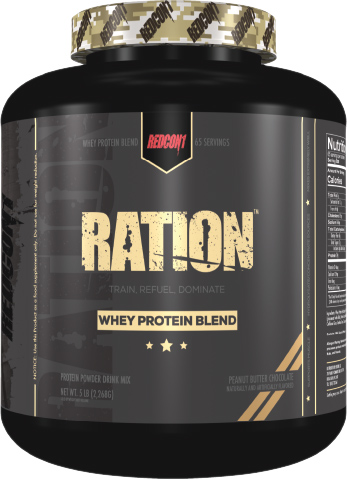 [850004759554] Redcon 1 Ration Whey Protein Blend-65Serv.-2.307G.-Peanut Butter Chocolate