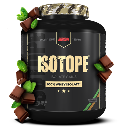 [810044570953] Redcon1 Isotope 100%Whey Isolate-71Serv.-2.229G.-Mint Chocolate
