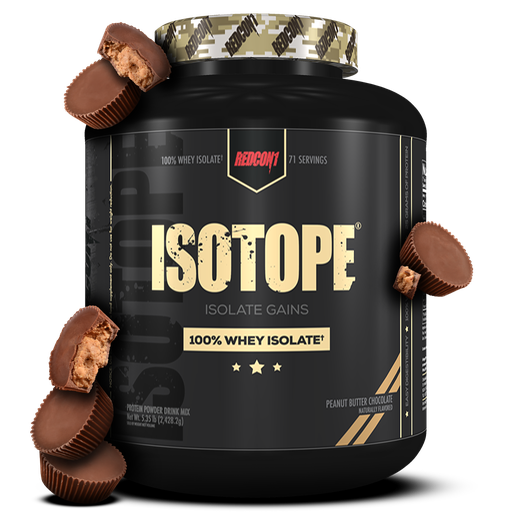 [850004759639] Redcon1 Isotope 100%Whey Isolate-71Serv.-2.421G.-Peanut Butter Chocolate