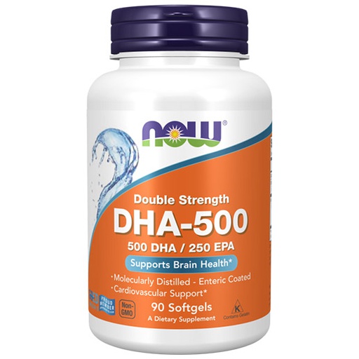 [733739016126] Now Foods Double Strength DHA-500 90Serv.-90Softgels