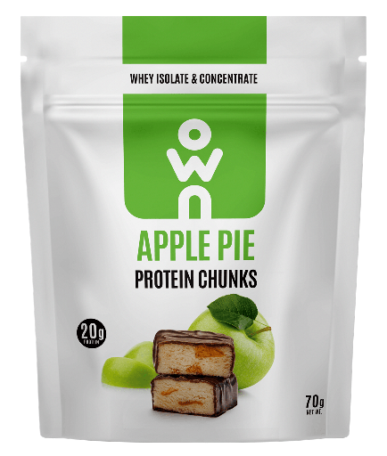 [0745760017881] own Apple Pie Protein Chunks-70G-Apple pie