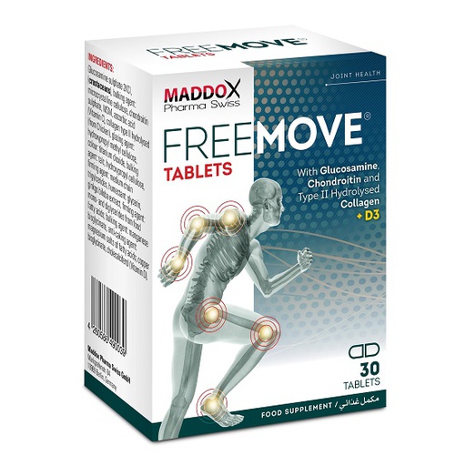 [4260586490824] Maddox Pharma Swiss Free Move Tablets+D3-30Tab.-30Serv