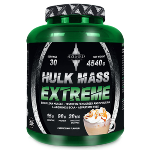 [5999569360906] Azgard Nutrition Hulk Mass Extreme-30Serv.-4540G.-Cappuccino