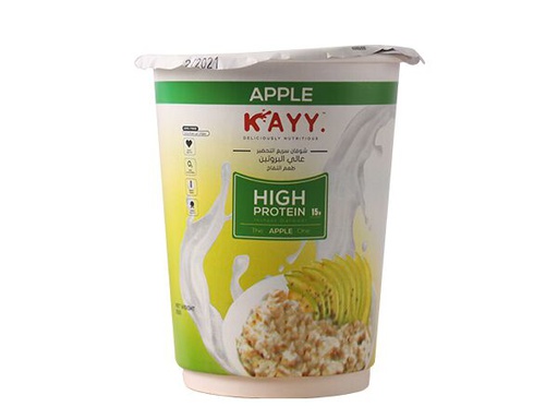 [6224010521063] Kayy High Protein Instant Oatmeal-15G.-Apple