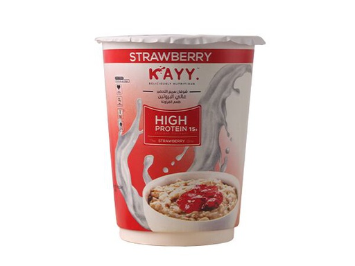 [6224010521339] Kayy High Protein Instant Oatmeal-15G.-Strawberry