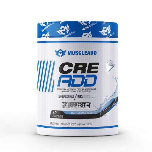 [6223007821407] Muscle Add Cre Add Creatine monohydrate -60Serv.-300G.-Unflavored