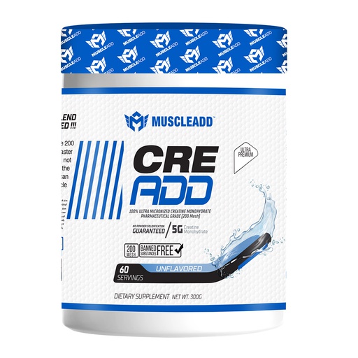 [6223007821407] Muscle Add Cre Add-60Serv.-300G.-Unflavored