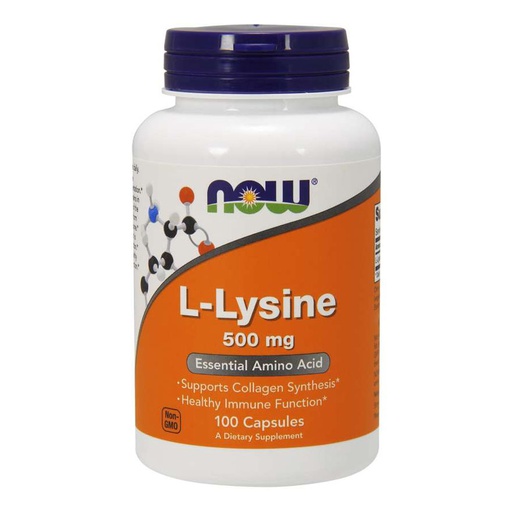 [733739001108] Now Foods L-Lysine 500mg-100Serv.-100Caps