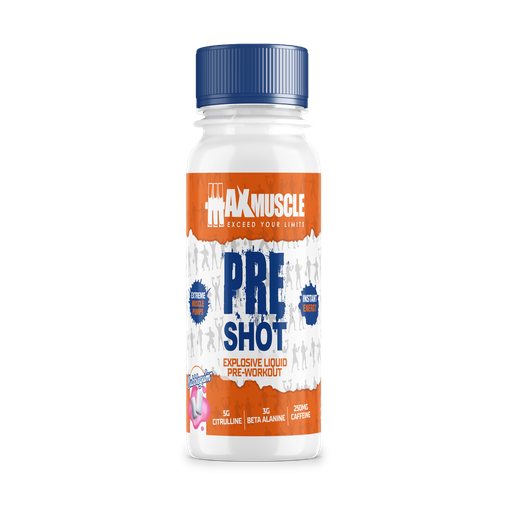 [6222023702318] Max Muscle Pre Shot-1Serv.-60Ml.-Bubblegum