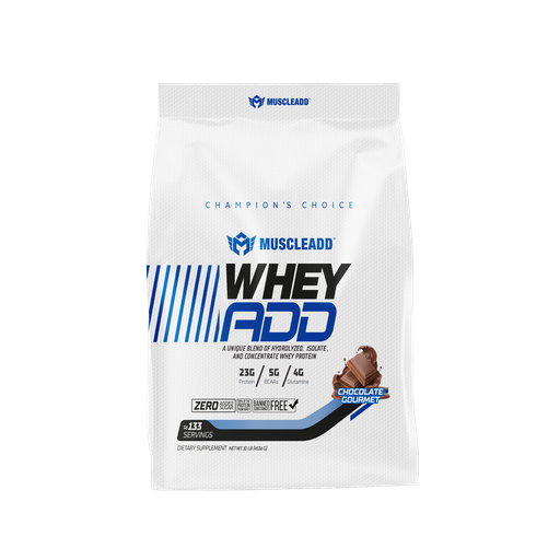 [6223007821377] Muscle Add Whey Add-133Serv.-4.5kg.- Chocolate Gourmet